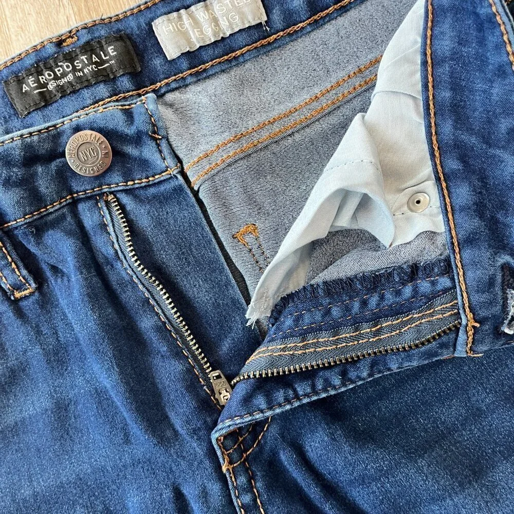 Womens Aeropostale High Waisted Jegging - 6 Reg
